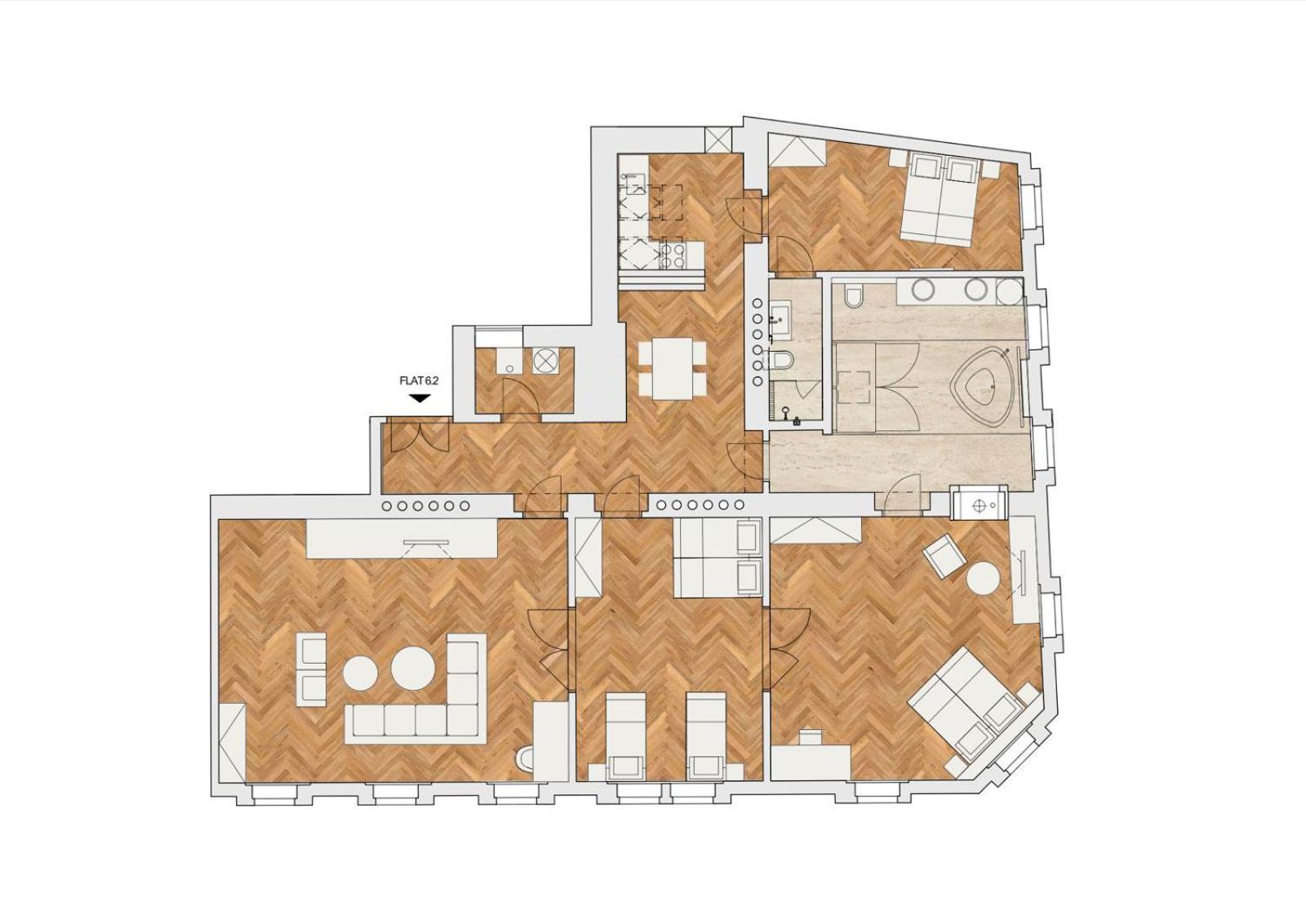 R16 Residences Prague Praga Quarto foto